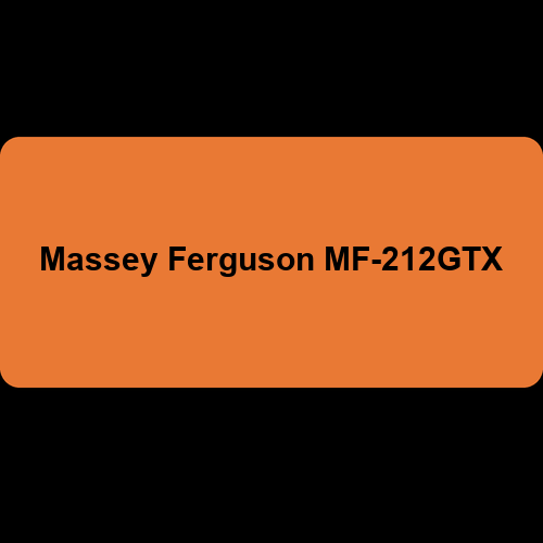 Massey Ferguson MF-212GTX